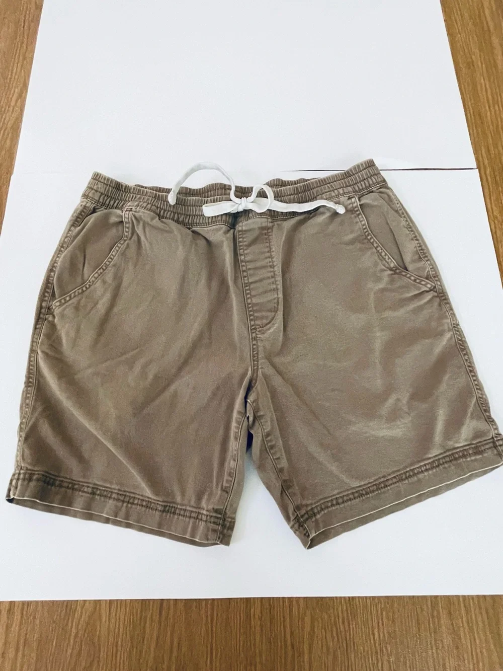 Arizona Jean Co. Classic Fit Drawstring Shorts - Olive - Picture 1 of 3